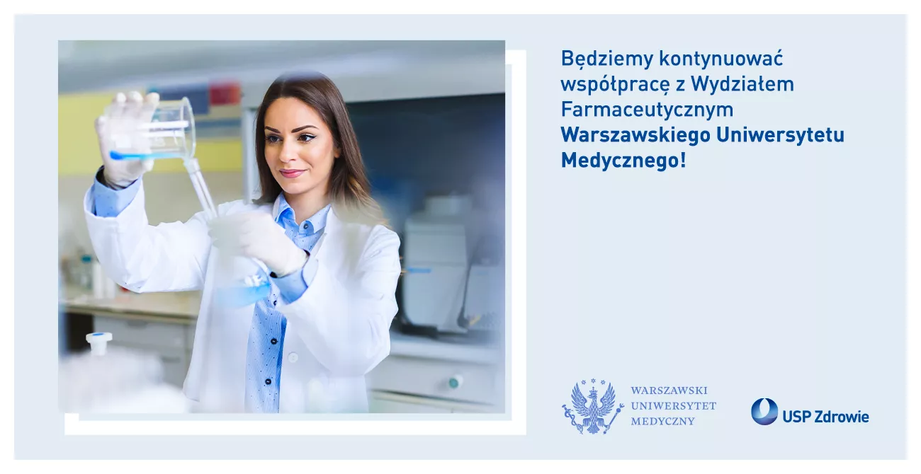 Współpracujemy z Wydziałem Farmaceutycznym Warszawskiego Uniwersytetu Medycznego